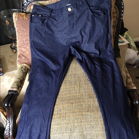 Dark jean jeggings women’s 3xl - Picture 4 of 4